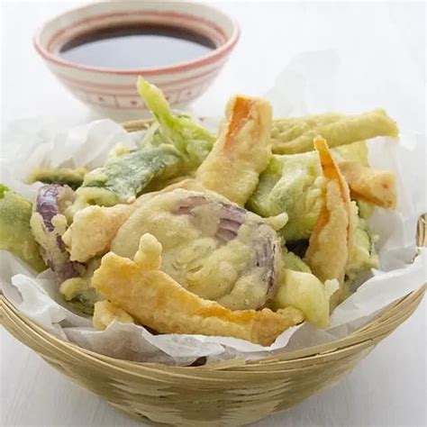 tempura med grönsaker recept