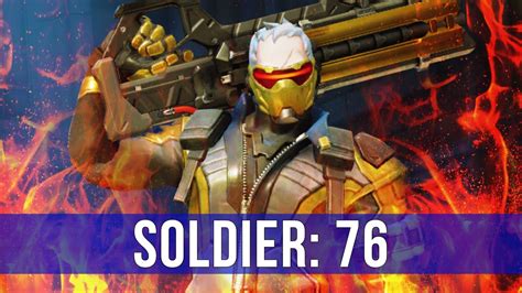 Overwatch Were All Soldiers Now Soldier 76 Gameplay Youtube