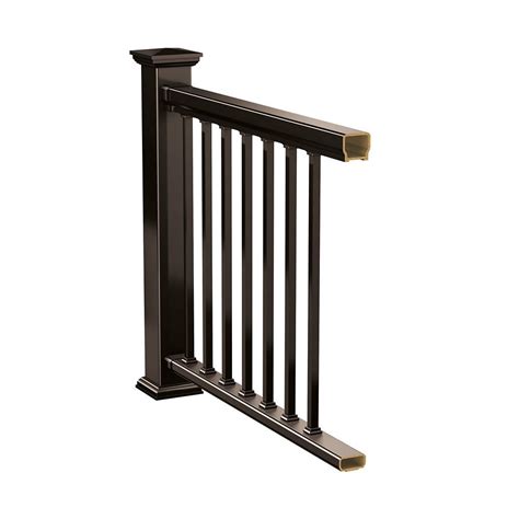 Aluminum Railing Systems Home Depot Weatherables Stanford 36 In H X
