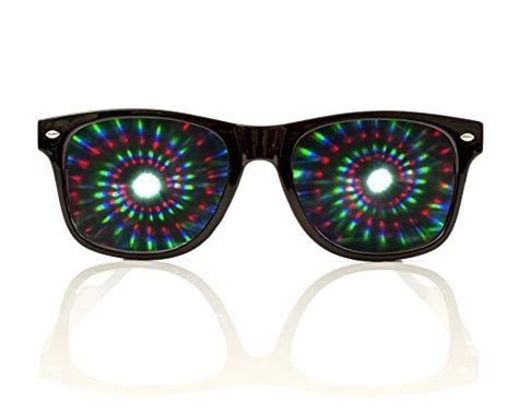 matte black limited edition glofx ultimate diffraction glasses rave eyewear ravewear edm