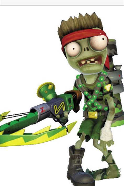 Plants vs. Zombies Garden Warfare Super Commando Plantas vs zombies