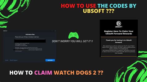 How To Use The Codes Given By Ubisoft How To Claim Watch Dogs 2