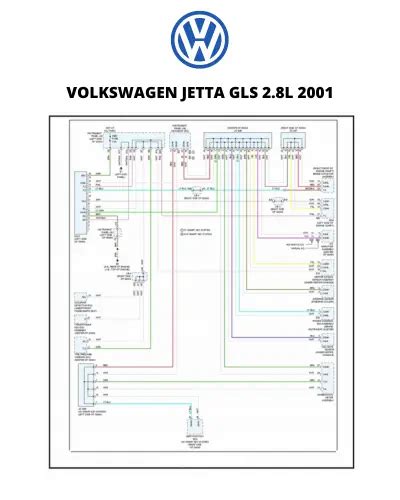 Diagrama Eléctrico Volkswagen Jetta 2001【descargar
