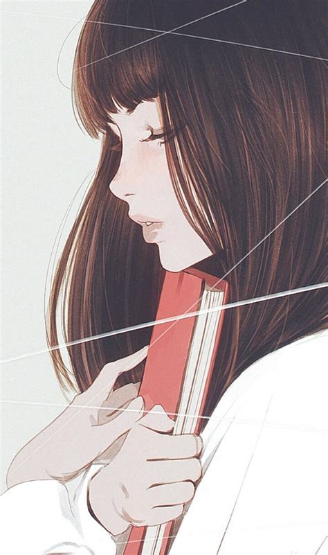 Korean Girl Drawing Anime Wallpapers Wallpaper Cave