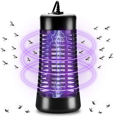 Auervo Electronic Mosquito Killer Lamp Bug Zapper With 6w Uv Light
