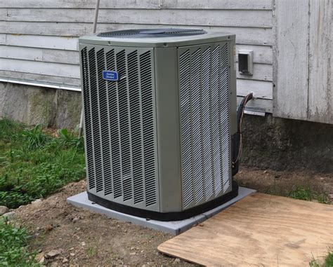 Even though air conditioning is for cooling, coils are necessary. The Grange House: Air Conditioner and Messy Foundation