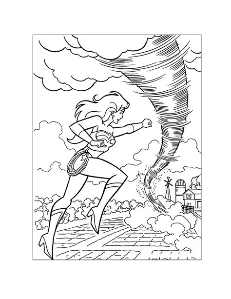 Wonder Woman Coloring Pages Printable Coloring Pages