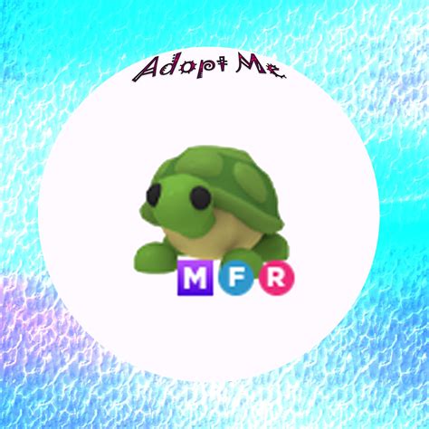 Adopt Me Turtle Mfr Etsy