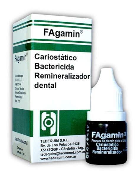 Fagamín Fluoruro Diamino Plata Dental 5ml Santiago Cuotas sin interés