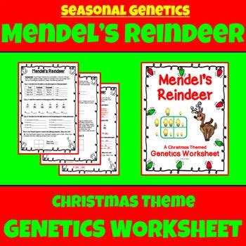 In radishes, a bent root is a dominant trait, though some roots are straight (which is recessive). Christmas Punnett Square Worksheet - Reindeer Genetics ...
