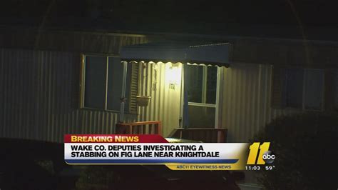 One Stabbed At Home Near Knightdale Abc11 Raleigh Durham