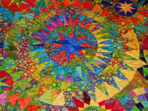 Chinaberry Grove Quilts: The Colorful Quilt Is Finished