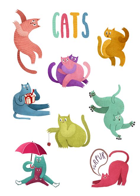 Cats On Behance