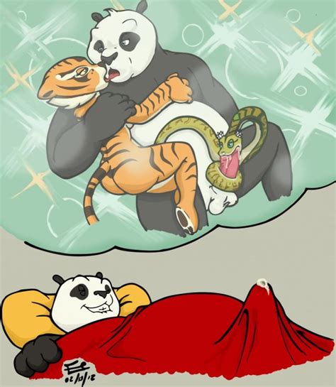 1205801 E E Obeso Kung Fu Panda Master Tigress Master Viper Po Kung