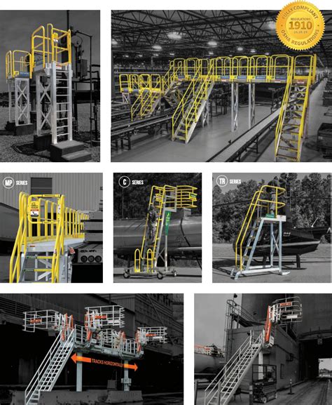 Industrial Metal Work Platforms And Stair Systems Saferack