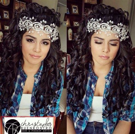Maybe you would like to learn more about one of these? Pin on Quinceanera hairstyles