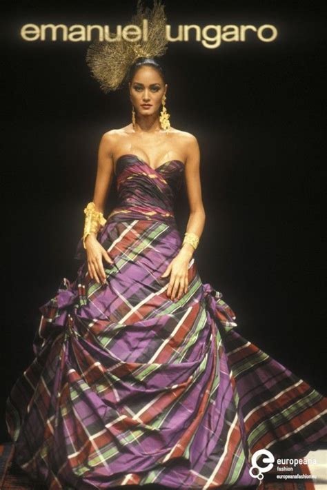 Emanuel Ungaro Autumn Winter 1991 Couture
