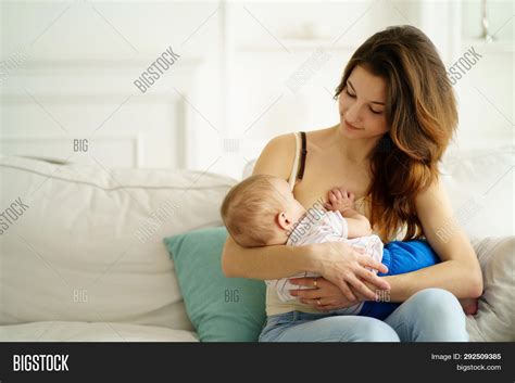 Breastfeed Motherhood Image Photo Free Trial Bigstock