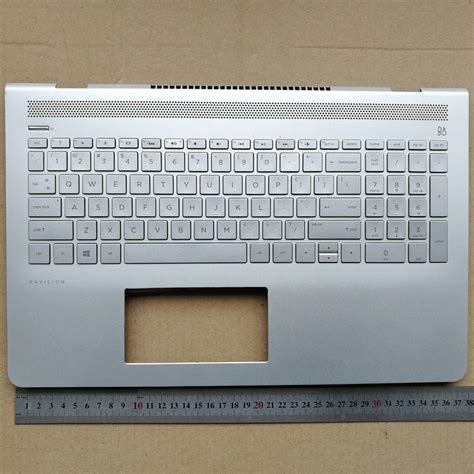 Us Backlit New Laptop Keyboard With Upper Case Palmrest For Hp Pavilion