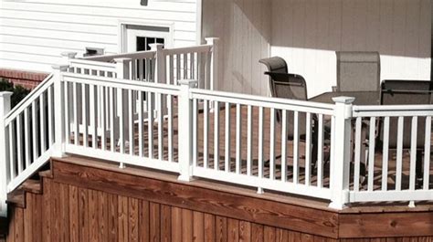 Vinyl railings for decks, porches, & walkways | zephyr thomas. Vinyl Deck Railing Kits - DecksDirect in 2020 | Vinyl deck ...