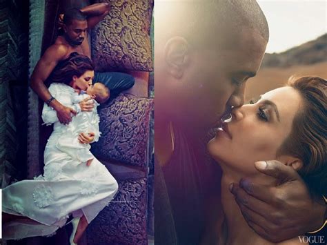 Kanye And Kim Cover Vogue