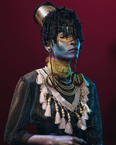 Afro Futurism Photography Paulmsam Hair And Makeu Afrofuturism Afro
