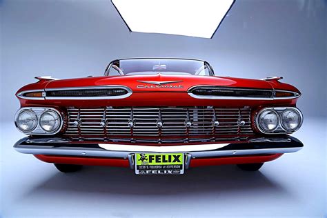1959 Chevrolet Impala Front Grill 03 Lowrider