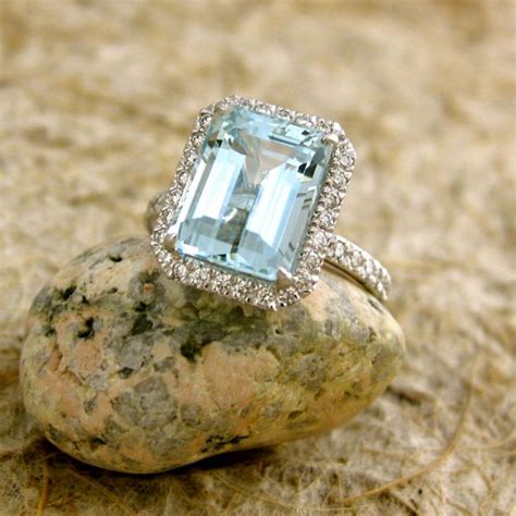 Often, a combination is actually your best option. 27 Non-Diamond Engagement Rings that Sparkle Just as Bright | OneWed