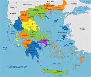 Los Padres De Crianza Pañuelo De Papel Montaña Mapa De Grecia Y Sus