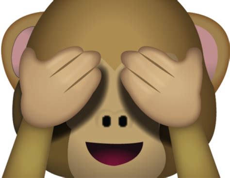 That's why this one has two other cohorts: Monkey Covering Eyes Emoji Png