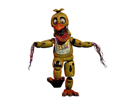 Fnaf 2 Characters Withered Chica By Cricketina On Deviantart