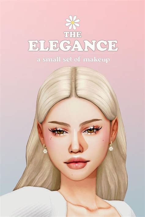 🌼the Elegance A Small Set Of Makeup🌼 Patreon In 2023 Sims 4 Cc