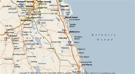 Palm Bay Florida Map