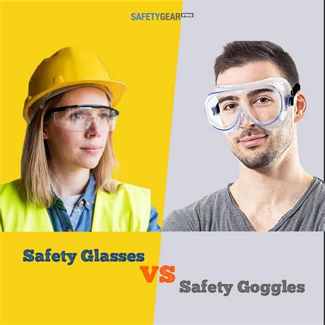 The Primary Differences Between Safety Glasses And Safety Goggles