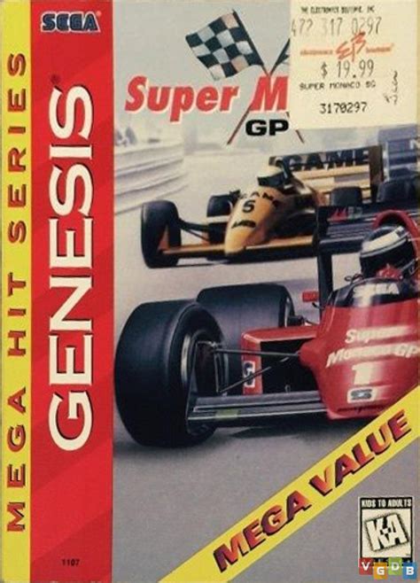 Super Monaco Gp Sega Classic Vgdb Vídeo Game Data Base