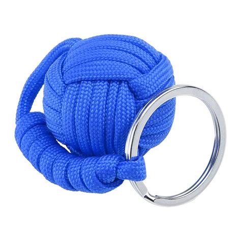 Braid a paracord lanyard in one or two colors, using the cobra stitch and king cobra stitch. Aliexpress.com : Buy Paracord Keychain Lanyard Fist Knot High Strength Parachute Cord Self ...