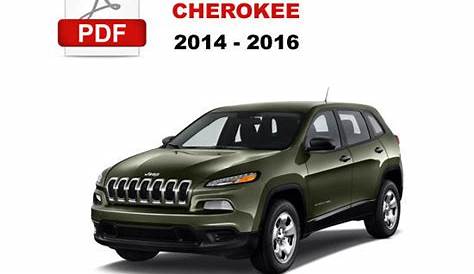 2015 jeep cherokee manual