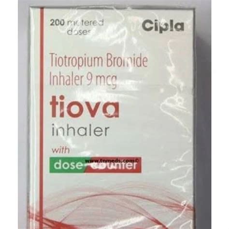 Metered Dose Tiova Inhaler At Rs Pack Generic Asthma Inhaler