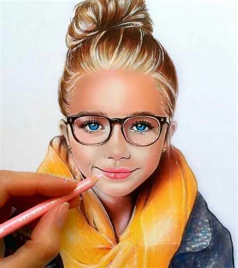 Especially thick paper, a mechanical pencil and a gum a drawing actually consists of two parts: By Natalia Vasilyeva | Desenhando retratos, Cabelo desenho ...