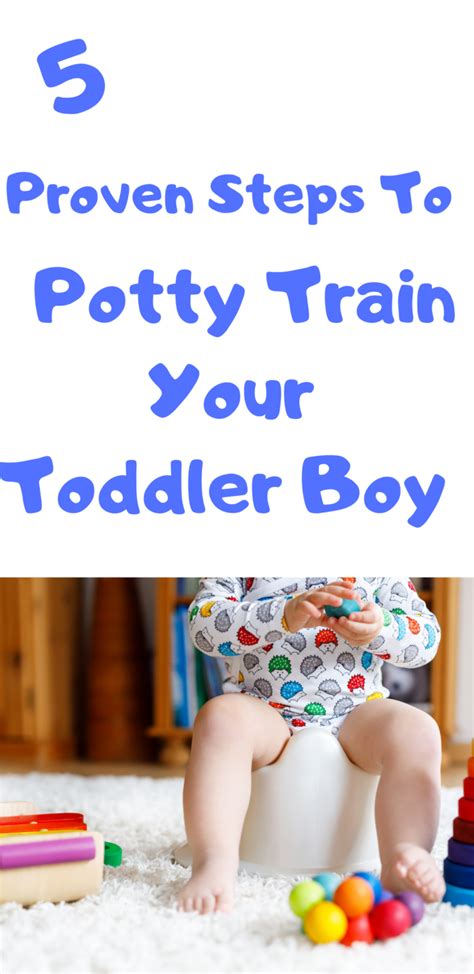 5 Steps To Potty Train A Boy In 3 Days Download Free Reward Chart In