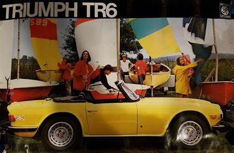 1974 Triumph Tr6 Spitfire 1500 Brochure Alan Alda Original 74 Fast Free