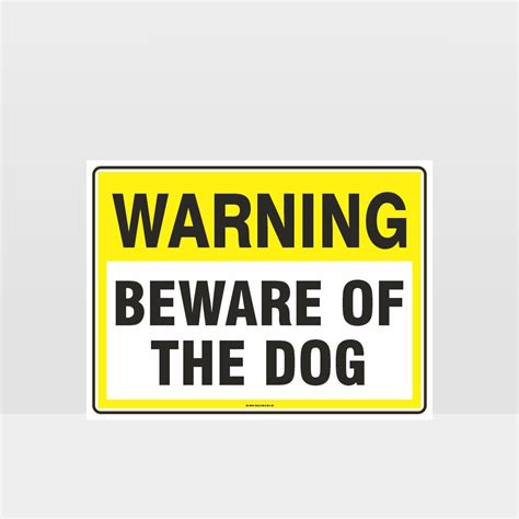 Warning Bad Dog Sign 12 X 9 Ubicaciondepersonascdmxgobmx
