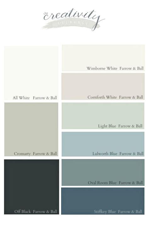 Color charts with color index names and technical specifications for most of the top brands of professional artist paints and pigments. Favorite Farrow and Ball Paint Colors in 2020 (With images ...