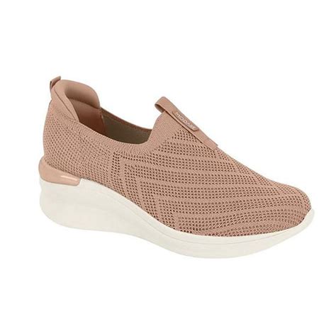 Tênis Feminino Knit Ultraconforto Nude Modare Tênis Feminino