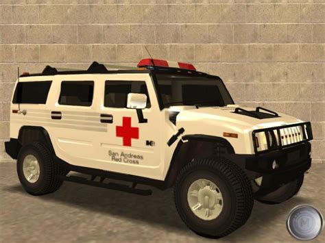 Amg H2 Hummer Red Cross Ambulance · Grandtheftautofr