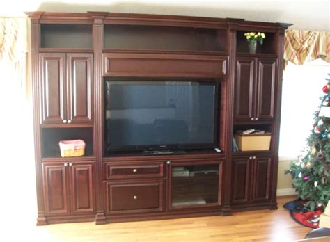 Making it look good however is another. Entertainment Center and Wall Units