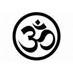 Om Yoga Vector Symbol Transparent Clipart Background