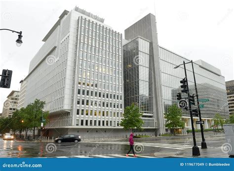 Washington Dc June 04 2018 The World Bank Main Building In