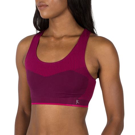 The sports bras i wear aren't great: Danskin Now Women's Seamless Racerback Sport Bra | Walmart ...