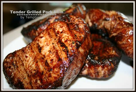 Thin chops this recipe is written for thick cut pork chops that are 1 to 1 1/2 inches thick. Tender Grilled Pork Loin | tempting thyme